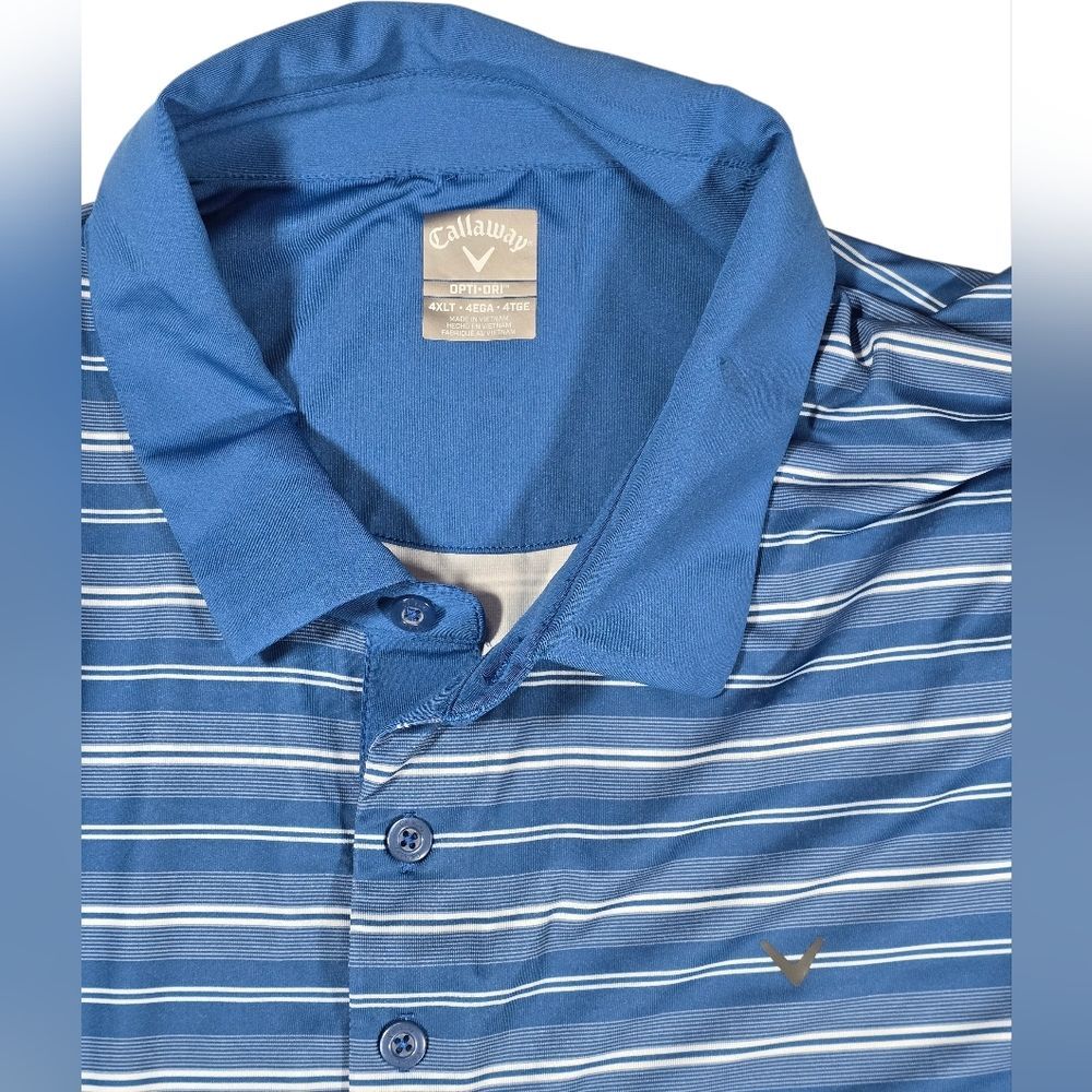 Callaway Opti Dri Golf Polo lot of 2 sz 4XL and 4XLT - Picture 6 of 10